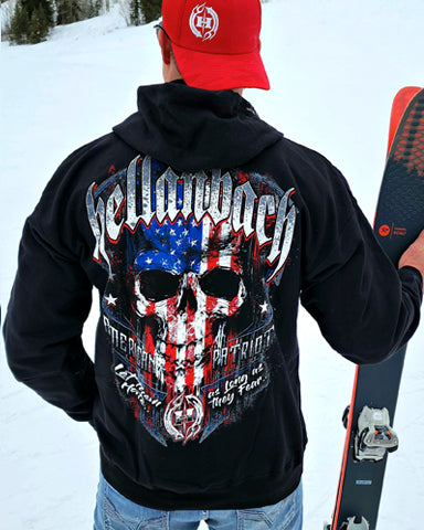 Image of American Patriot Zip-Up Hoodie
