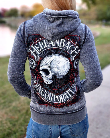 Image of Dying Pretty Zen Full-Zip Fleece Hood