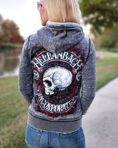 Image of Dying Pretty Zen Full-Zip Fleece Hood