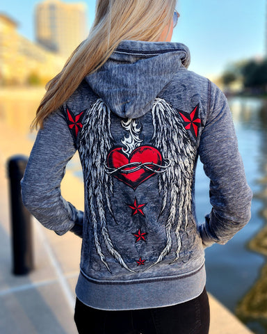 Image of Eternal Flame Zen Full-Zip Up Hoodie