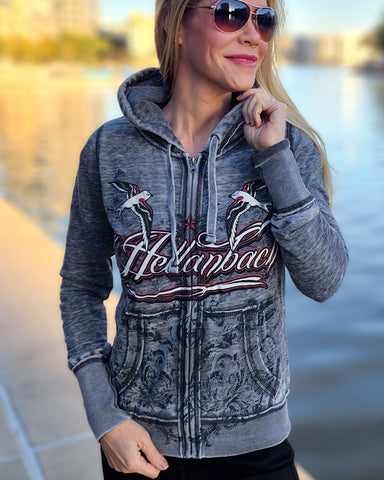 Image of Eternal Flame Zen Full-Zip Up Hoodie