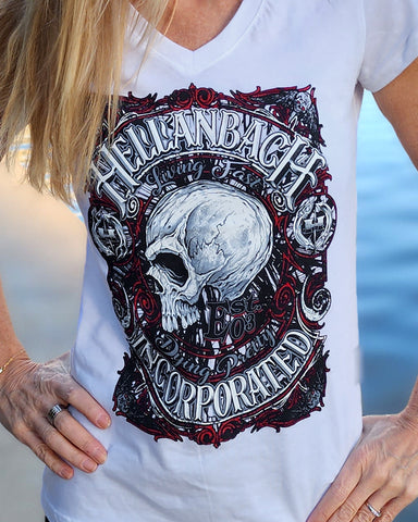 Image of Living Fast Dying Pretty V-Neck