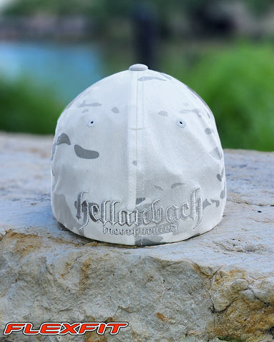 Image of Flexfit Alpine White Camo Hat
