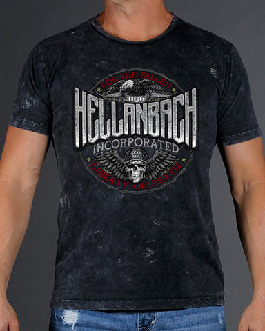 Image of For The Fallen Mineral Washed Premium Shirt