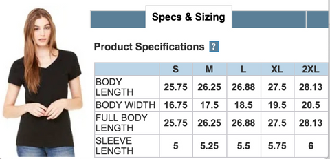 Image of Crystal Skull Tombstone on Bella Tee NOW IN A V-NECK