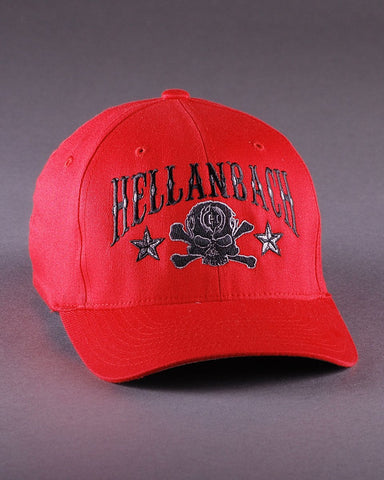 Image of Ballcaps - H6 Skull & Cossbones Logo On Solid Flexfit