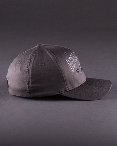 Image of Ballcaps - H6 Skull & Cossbones Logo On Solid Flexfit