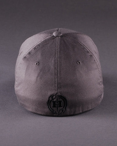 Image of Ballcaps - H6 Skull & Cossbones Logo On Solid Flexfit