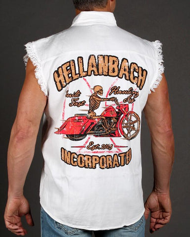 Image of Built Fast Sleeveless Denim