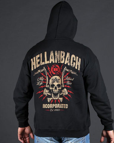 Image of Mens Hoodie - Behind Bars Pullover Hoodie