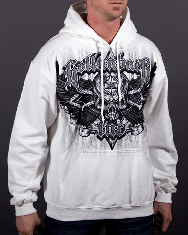 Image of Mens Hoodie - Black Cross Hooded Pullover
