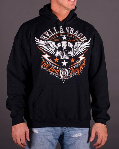 Image of Mens Hoodie - Hell Bent Hooded Pullover