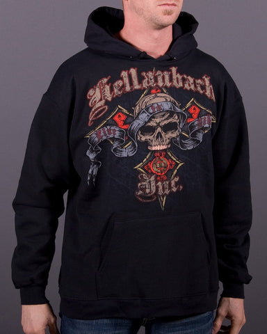 Image of Mens Hoodie - Live To Ride Hooded Pullover