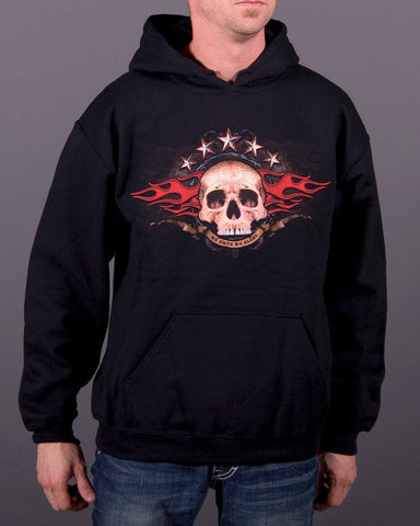 Image of Mens Hoodie - No Guts No Glory Hooded Pullover