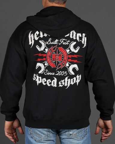 Image of Mens Hoodie - Speed Shop Pullover Hoodie
