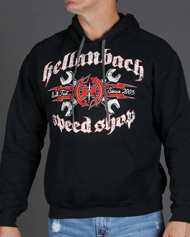 Image of Mens Hoodie - Speed Shop Pullover Hoodie