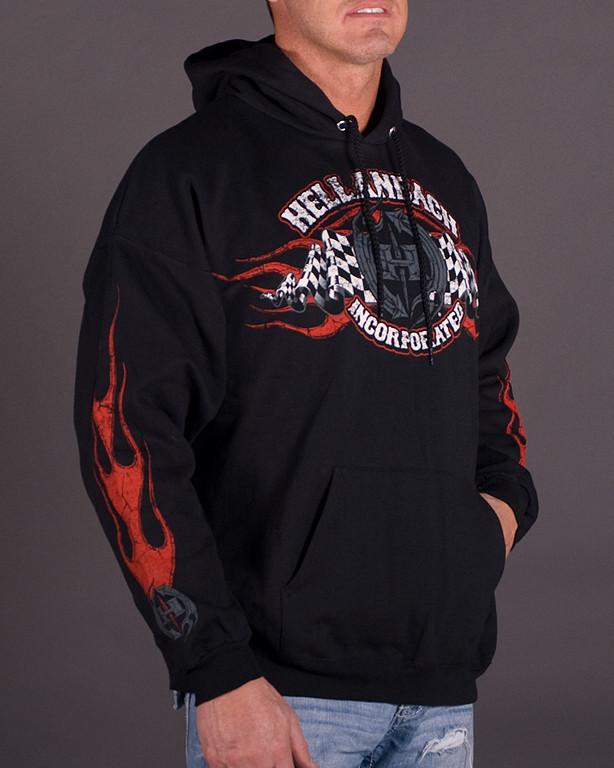Mens Hoodie - What Goes Around Hooded Pullover