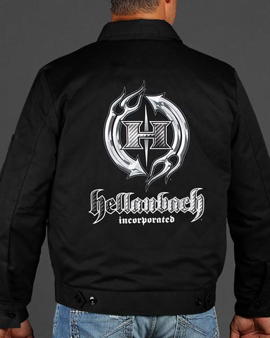 Image of Mens Jacket - Dickies Insulated Jacket W/Carbon Fiber Patterned Patch