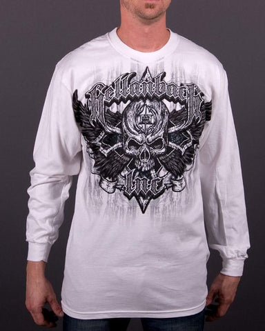 Image of Mens LS T-Shirt - Black Cross Long Sleeve