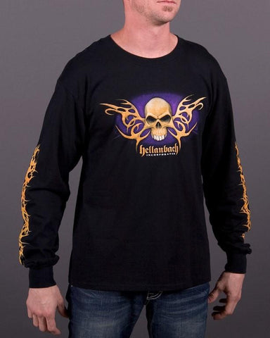 Image of Mens LS T-Shirt - Bone Tribal Long Sleeve