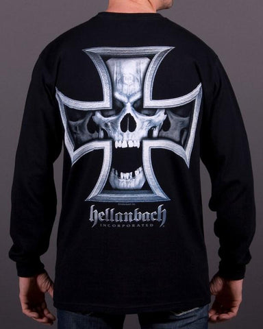 Image of Mens LS T-Shirt - Iron Skull Long Sleeve