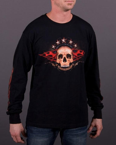 Image of Mens LS T-Shirt - No Guts No Glory Long Sleeve