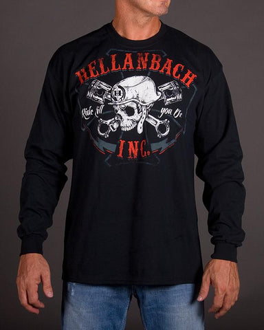 Image of Mens LS T-Shirt - Ride Till You Die Long Sleeve