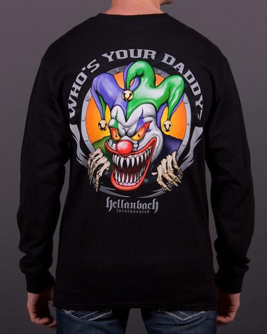 Image of Mens LS T-Shirt - Who's Your Daddy? Long Sleeve