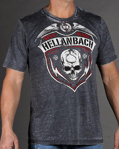 Image of Mens Premium T-Shirt - Bound For Glory Mineral Washed Premium Shirt