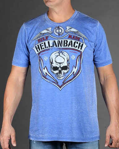 Image of Mens Premium T-Shirt - Bound For Glory Mineral Washed Premium Shirt