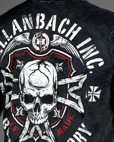 Image of Mens Premium T-Shirt - Bound For Glory Mineral Washed Premium Shirt