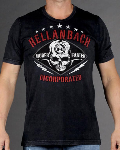 Image of Mens Premium T-Shirt - Custom Motors On Mineral Washed Premium Shirt