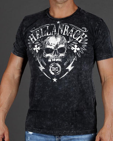 Image of Mens Premium T-Shirt - Fast Bikes & Loud Pipes Mineral Washed Premium Shirt