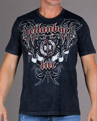 Image of Mens Premium T-Shirt - Hellraiser Mineral Washed Premium Shirt