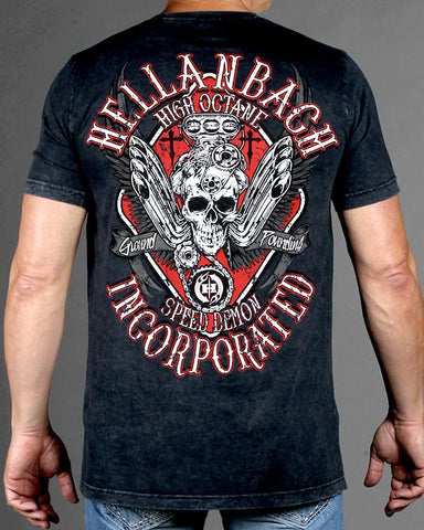 Image of Mens Premium T-Shirt - High Octane Mineral Washed Premium Shirt