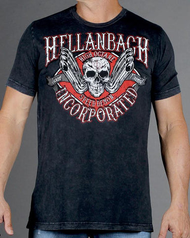 Image of Mens Premium T-Shirt - High Octane Mineral Washed Premium Shirt