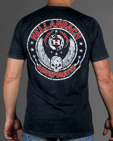 Image of Mens Premium T-Shirt - High Voltage Mineral Washed Premium Shirt