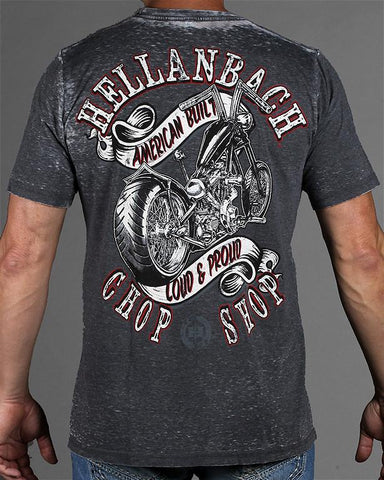 Image of Mens Premium T-Shirt - Loud & Proud Mineral Washed Premium Shirt