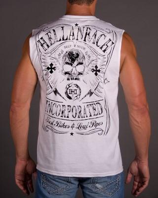 Image of Mens Sleeveless Shirt - Fast Bikes-Loud Pipes Sleeveless T