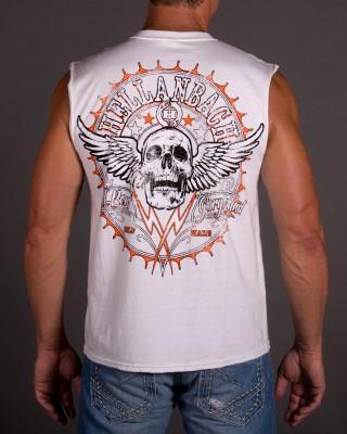 Image of Mens Sleeveless Shirt - Hell Bent Sleeveless T
