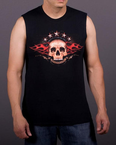 Image of Mens Sleeveless Shirt - No Guts No Glory Sleeveless T