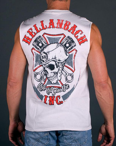 Image of Mens Sleeveless Shirt - Ride Till You Die Sleeveless T