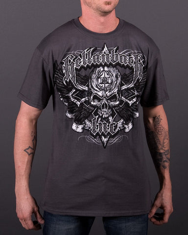 Image of Mens T-Shirt - Black Cross T-Shirt