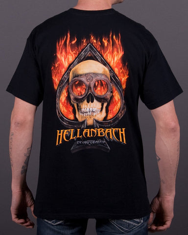 Image of Mens T-Shirt - Burning Ace T-Shirt
