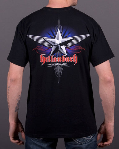 Image of Mens T-Shirt - Chrome Star T-Shirt