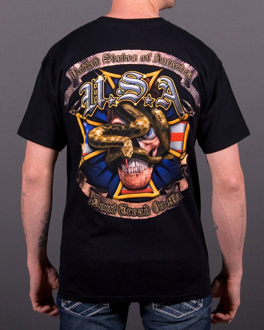 Image of Mens T-Shirt - Don't Tread On Me T-Shirt