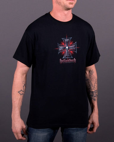 Image of Mens T-Shirt - Red Tribal Glow T-Shirt