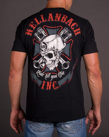 Image of Mens T-Shirt - Ride Till You Die T-Shirt