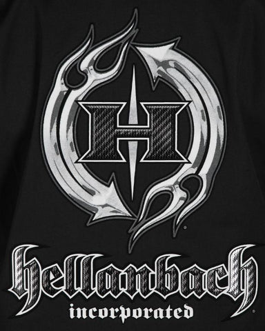 Image of Mens Work Shirt - Black 4D Work Shirt W/Carbon Fiber Pattern