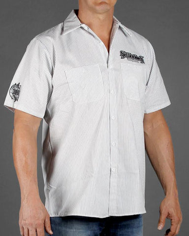 Image of Mens Work Shirt - Hellanbach 4D Work Shirt W/Carbon Fiber Pattern